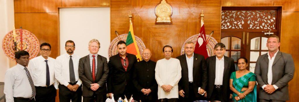 Devan and srilanka president