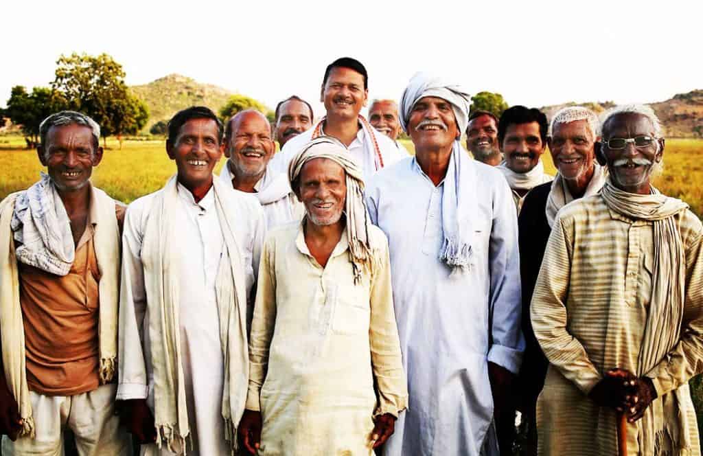 happy farmers